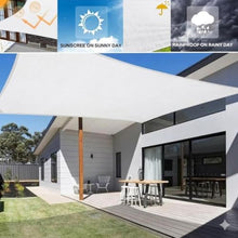 19x40 FT Outdoor Waterproof Rectangle Sun Shade Sail for Patio/Pool UV Protection Canopy Pergola Shade Cover