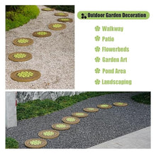 Garden Stepping Stone,Decorative Stone for Garden, Garden Stepping Stone, Decorative Outdside Pavers for Decorating Courtyard