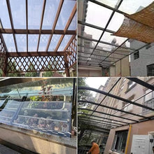 1.5mm Polycarbonate Roofing Sheet,Lightweight Clear Plastic Sheet PC Transparent Durable Panel,Pergola Roofing Canopy Cover,Anti-UV,for Roofs,Carports,Canopies,Sunrooms and Enclosu,0.5-1.56m,1-25m(1.2