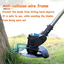 AMYYTL Lawn Mowers Rotary Lawn Mower Electric Rechargeable Household Small Lawn Mower Multifunctional Lithium Battery Lawn Mower for Agriculture and Gardening