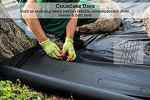 Sandbaggy 9 Inch Extra Long Landscape Staples - Heavy Duty Fabric Pins for Garden & Lawn (5,000 Staples)