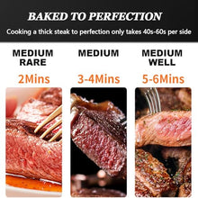 800℃ Propane Steak Broiler Gas Steak Grill Portable Propane Steak Smoker Broiler Stainless Steel Quick Cooking for Outdoor Picnic Beef Chicken Vegetables