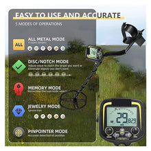 JIQHOHX Underground Metal Detector, Underground Metal Detector Tianxun Powerful Gold Detectors Treasure Hunter Seeker Pointer Detector High Accuracy Lightweight (with GP Pointer)