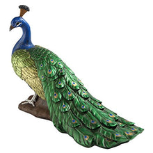 Design Toscano The Regal Peacock Garden Sculpture