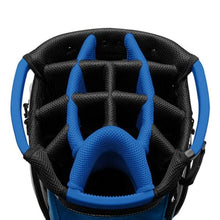 Srixon Premium Cart Golf Bag with 14 Club Divider and 11 Zipper Pockets - Blue/Black