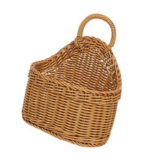 Whoasyst Handwoven Wall Hanging Planter Basket Breathable Planter Home Decoration for Indoor Outdoor Use Indoor Outdoor Hanging Flower Basket