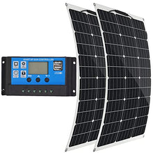 RENJJPBO 80 Watt Portable Solar Panel for Power Statio for RV Boat Battery Home Roof Camper and Various Other Off-Grid Applications