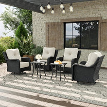 Aeeiua 6 Piece Outdoor Patio Furniture Set