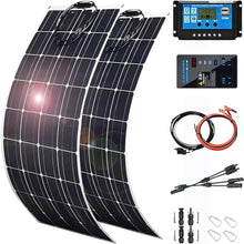 1000 Watt Flexible Solar Panel, 2 × 500 Watt 12 Volt Solar Power Panel Kit