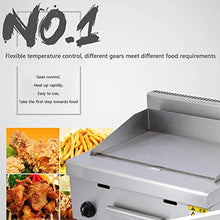 Double Gas Griddle Grill Smooth LPG Commercial Stainless Steel Heavy Duty Restaurant Outdoor Griddle Gas Baking Plate Burger Grill Large Non-Stick Burners Flat Hot Plate for Home and Commercial,718