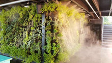 High Pressure Misting System 1500 PSI - Patio Misting System | Restaurant Misting System | Industrial Misting System | with Stainless Steel Misting Nozzles | Flexible (40 Feet - 10 Nozzles)