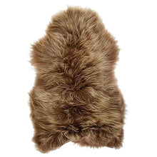 LHOONBB Furniture Set-Icelandic Sheepskin Cover Brown 70x110 cm