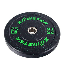 Zoomster 260LB Bumper Plate High Bounce Bumper Weight Plate Black Yellow White Green Blue Red