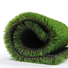 WarmShe Realistic Synthetic Artificial Grass Turf Rug Green 15FTx40FT