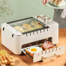 Automatic Electric Kebab Grill with 360° Rotation,Non-Stick Double-Layer,Smokeless Indooroutdoor Barbecue