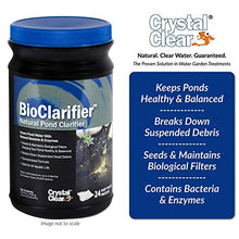 CrystalClear BioClarifier Small Pond & Water Garden Clarifier & Cleaner, Cloudy Water Beneficial Microbe Treatment, Fish, Plant & Pet Safe, 300 Packets