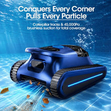 Nepturox Cordless Robotic Pool Vacuum for Inground Pools, Auto Path Mapping