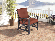 CASUAL WORLD 2-Piece Aluminum Patio Rocking Chair Set with Cushion
