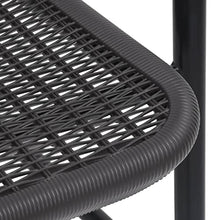 FUDUGEHMIOFWFJJ Garden Chairs 8 pcs Outside bar stools,Outdoor Chairs,Patio Set,Outdoor Chairs Set of 2,Outdoor Patio,Outdoor bar stools,Plastic Rattan and Steel 242.5 lb