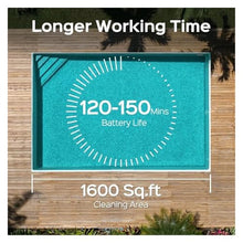 Pool Vacuum for Inground Pools, Cordless Robotic Cleaner, Wall and Waterline Cleaning, Intelligent Route Planning