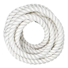 SGT KNOTS Twisted Nylon Rope Heavy Duty Utility Cord 1.5" x 600ft White
