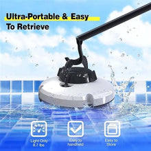 KANGJIEM Cordless Automatic Pool Cleaner, Wall Climbing Pool Cleaning Robot Fully Automatic Pool Vacuum Cleaner Pool Cleaner Robot, Swimming Pool Cleaning, with Smart