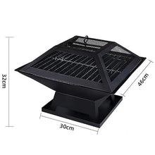 Fire Pit Outdoor Fire Pits Indoor Heating Brazier Courtyard Charcoal Stove Multifunction Winter BBQ Grill