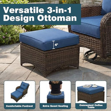 7-Piece Patio Furniture Set with 6" Ultra-Thick Cushions, Outdoor furniture