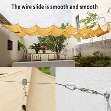 FENGZEQUAN Retractable Wave Sun Sail,Pergola Awning, Adjustable Protection Against UV Rays Awning, Adjustable Sun Sail for Outdoor Use, Pergola, Garden, Conservatory, Patio(W1.8*L10m/W5.90*L32.81ft)
