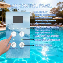 ORIDLECTAL Salt Chlorine Generator with LED Control Panel & Salinity Display, Salt Water Pool Chlorinator for Swimming Pools and SPAs, 8g-20g/h Output with Simple Use 8g/h