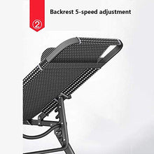 Renovation House Chairs Folding Chaise Lounge Chair for Outdoor Lawn Patio Beach Sunbathing Deck Outdoor Zero Gravity Chair 15 Position Adjustable Heavy Duty Camping Reclining Chair with Pillow