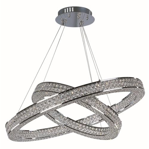 Maxim Eternity Pendant Light 1 Light 30 Inches Wide Silver