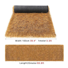 bacedifo Artificial Thatch Roof Plastic Imitation Straw Outdoor Gazebo Bed and Breakfast Beach Bars Decoration Handmade DIY Straw Accessories Carpet-Style Artificial Straw Roof
