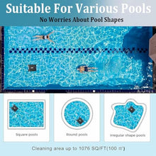 Solar Powered Automatic Robotic Pool Skimmer Cleaner, Automatic Robotic Pool Cleaner, Auto Obstacle Avoidance, for All Swimming Pool