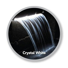 Atlantic Complete Crystal White Colorfalls Lighted Falls Kit - 36" Spillway, Basin, Pump, Hose & Fittings White