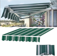 GJZDPMY Retractable Patio Awning Fabric Replacement - Waterproof Polyester Canopy Cover for Outdoor Umbrellas Door and Window Shades Sun Protection Tarp for Patios