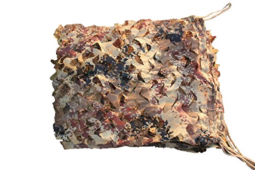 GYDEHUTJ DETECH 150D Camo Netting Desert Digital Camouflage Net for Photography and Hunting Blinds