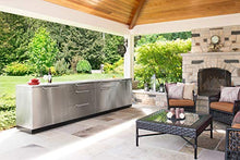 NewAge Products Classic Series 3PC Stainless Steel Modular Outdoor Kitchen Set with Cover - 24" D x 64" W x 35.5" H