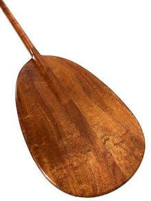 Tikimaster Blonde Koa Paddle 60" Steersman Outrigger Canoe