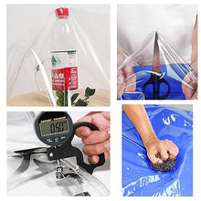 PVC Tarpaulin with Zipper,Clear Waterproof Tarp Curtains with Grommets,Pergola Patio Porch Gazebo Transparent Side Panels,0.5mm Heavy Duty Tarpaulin, for Gazebo, Outdoor ( Size : H3xW10m/H9.8xW32.8ft