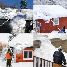 Snow Shovels Professional Snow Shovel, 21 Ft Extendable Snow Shovels for Snow Removal with 5 Poles, Snow Shovel for Car Roof