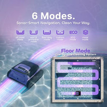 Niya Sonar 60 Cordless Robotic Vacuum Pool Cleaner from the Creators of Dolphin, Wi-Fi Connected, Waterline & Sun Ledge Cleaning, Ideal for Pools up to 50ft
