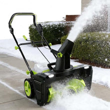 Battery Powered Snow Blower 3500W, Snow Blower Cordless