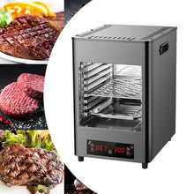 YXCUSAM Electric Steakhouse Broiler,Multi-Layer Commercial/Home Countertop Oven, Steak Machine, with Broiler/Tray/Clips (B)
