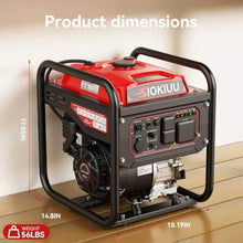4000W Portable Inverter Generator,208CC EPA,CO&Ultra Quiet,Ideal for Camping, RV, Tailgating, Outdoor Activities, Home Backup Power