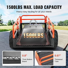 VEVOR ATV UTV Trailer Tow Behind Dump Cart