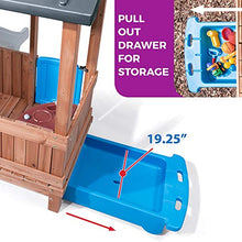 Step2 Woodland Adventure Playhouse & Slide Brown