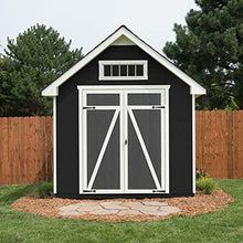 Handy Home Products Trident 8x12 Do-it-Yourself Wooden Storage Shed- does not include floor kit, paint, or roofing shingles (Amazon Exclusive)