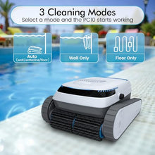 BOTLUXE Robotic Pool Vacuum PC10, Cordless Pool Cleaner Robot for Inground & Above Ground Pools, Smart Navigation, 5000GPH Suction Power for Cleaning Floor, Wall & Waterline, Self-Parking, White