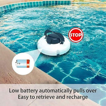KANGJIEM Automatic Pool Cleaner, Cordless Swimming Pool Vacuum Powerful Suction, Lasts 120 Mins, Built-in Water Sensor Technology for Pool Surface up